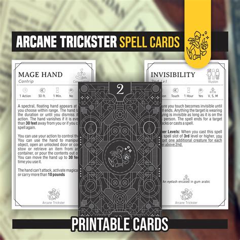 dnd 5e arcane trickster spell list.